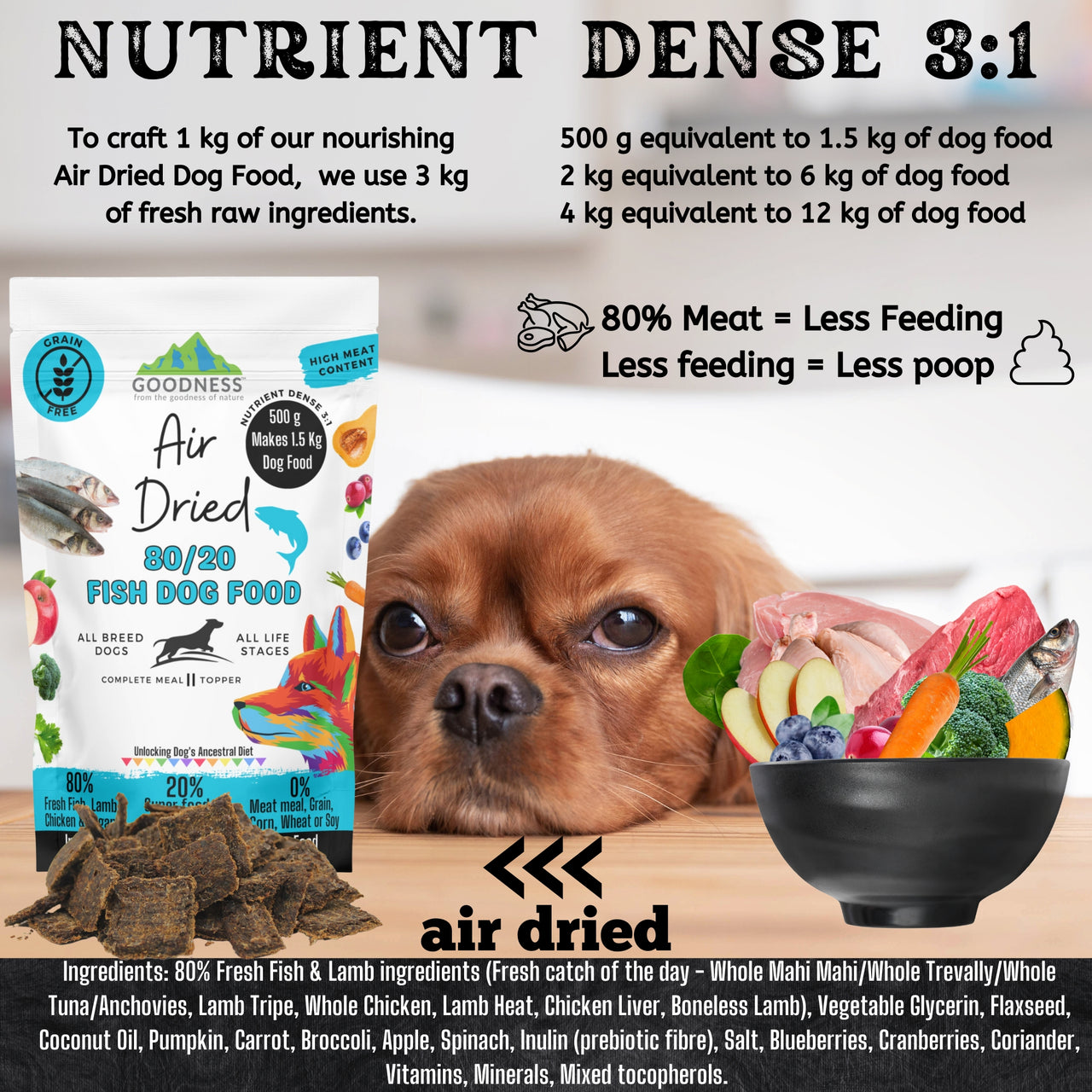 Natural life dog food grain free hotsell