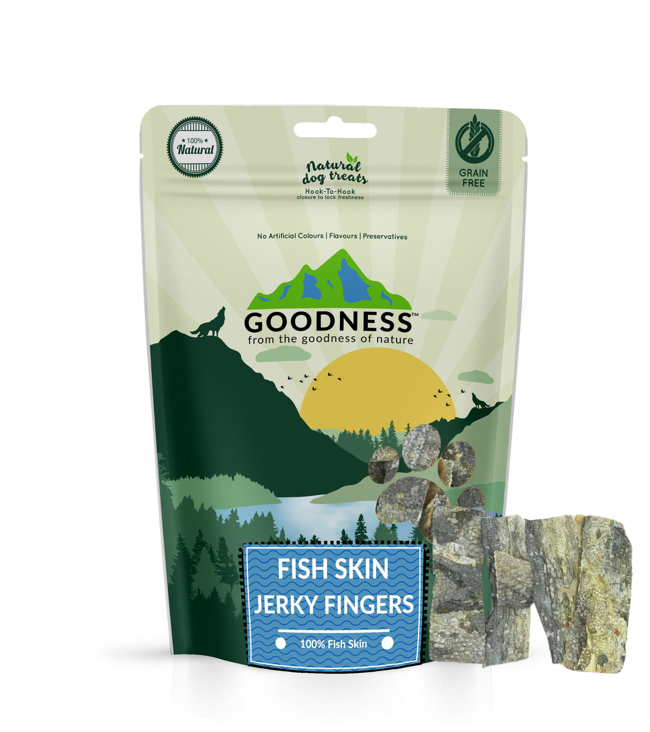 Fish skin dog treats best sale